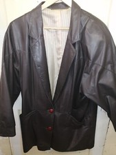 Veste cuir femme d'occasion  Firminy