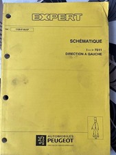 Catalogue / Brochure PEUGEOT EXPERT SCHEMATIQUE DIRECTION A GAUCHE de 1997 + comprar usado  Enviando para Brazil