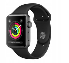 Apple Watch 3 GPS Smartwatch, 42 mm, czarny na sprzedaż  PL