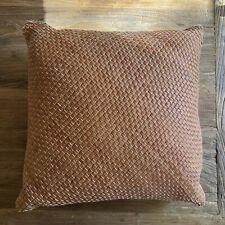 Woven basketweave leather for sale  Esko