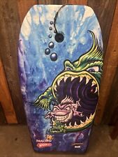 Malibu Wham-o 36” Boogie Board DREW… Obra de arte em excelente estado usado com trela de tornozelo comprar usado  Enviando para Brazil