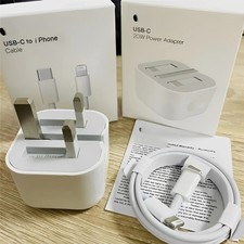 Cabo carregador plugue PD USB-C carregamento rápido 20W para iPhone 14 13 12 11 Pro XR XS, usado comprar usado  Enviando para Brazil