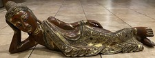 Reclining carved buddha for sale  Ashby