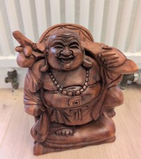 Happybuddha figur holz gebraucht kaufen  Korschenbroich