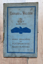 Automobile chenard walcker d'occasion  Jarny