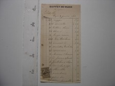 Invoice circa 1880 d'occasion  Expédié en Belgium
