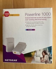 Netgear adapters powerline for sale  GLASGOW
