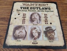 Wanted outlaws vinyl for sale  Nathalie