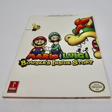 Mario & Luigi Bowser's Inside Story Prima Guia Oficial de Jogo de Estratégia + pôster comprar usado  Enviando para Brazil