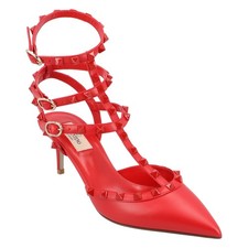 Valentino Rockstud' Czółenka Czerwone Kobiece Czerwone 38 na sprzedaż  PL