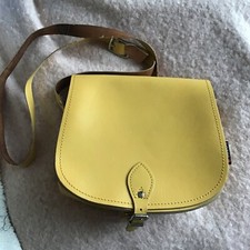 Yellow leather bag for sale Yellow leather bag for sale  GLASGOW
