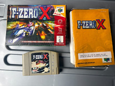 JOGO NINTENDO 64 F-ZERO X + CAIXA, MANUAL comprar usado  Enviando para Brazil