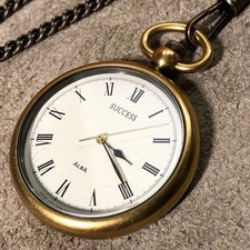 Używany, SEIKO ALBA Success V701-03A0 Zegarek kieszonkowy Vintage Kwarcowy rzymska tarcza lata 1980.【H】 na sprzedaż  Wysyłka do Poland