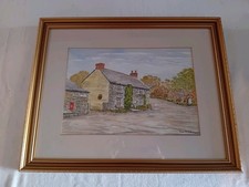 Framed painting wenford for sale  WADEBRIDGE