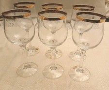 Weingläser goldrand made gebraucht kaufen Weingläser goldrand made gebraucht kaufen  Halle