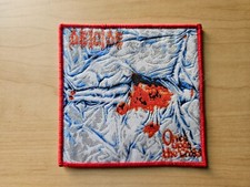 Usado, DEICÍDIO, UMA VEZ NA CRUZ, COSTURAR NA BORDA VERMELHA PATCH TECIDO comprar usado  Enviando para Brazil