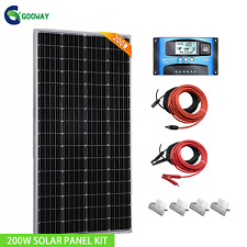 Kit de painel solar 200W mono fora da rede de energia para trailer campervan barco caravana motorhome comprar usado Kit de painel solar 200W mono fora da rede de energia para trailer campervan barco caravana motorhome comprar usado  Enviando para Brazil