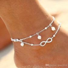 Bracelet cheville argent d'occasion  Saint-Étienne-de-Fursac