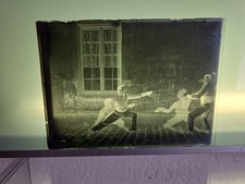 Plaque verre 19eme d'occasion  L'Isle-sur-la-Sorgue
