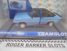 Team Slot ref SRE24 Ford Escort Mkll RS2000 "Azul" Novo na caixa, usado comprar usado  Enviando para Brazil