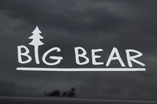 Big Bear Sticker Vinil Decal ESCOLHA TAMANHO E COR! Decal Snowboard Ski RV (V510) comprar usado  Enviando para Brazil