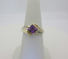 Amethyst diamond ring for sale  Cheswick
