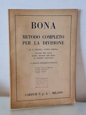 Bona metodo completo usato  Villar Perosa