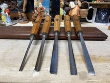 5 cinzéis vintage de escultura em madeira Mifer LEIA Feito na Espanha precisa de luz limpa e aprimorada comprar usado  Enviando para Brazil