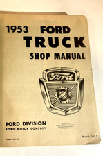1953 FORD TRUCK SHOP MANUAL: 444 PÁGINAS COMPLETAS comprar usado  Enviando para Brazil