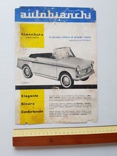 Autobianchi bianchina cabriole usato  Vimodrone