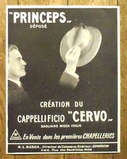 Publicite chapeau cappellifici d'occasion  Beaumont-de-Lomagne