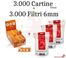 3.000 cartine ocb usato  Spedire a Italy