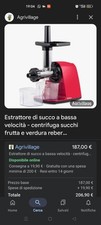 Estrattore frutta verdura usato  Milano
