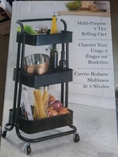Tier rolling cart for sale  Humble