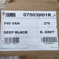 Fiamma f40 van for sale  UK