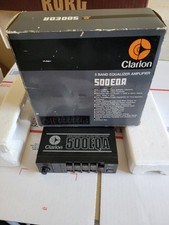 Vintage Clarion 500EQA Equalizador Gráfico 5 Bandas Amplificador Estéreo para Carro comprar usado  Enviando para Brazil