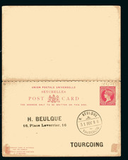 Seychelles 1892 cancelleria usato  Remanzacco