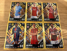 Match attax limited for sale  HAILSHAM