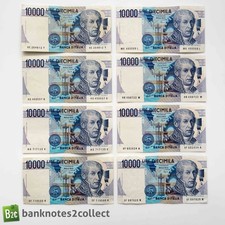 ITÁLIA: 8 x 10.000 notas de liras italianas., usado comprar usado ITÁLIA: 8 x 10.000 notas de liras italianas., usado comprar usado  Enviando para Brazil