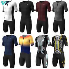 Usado, Terno de triatlo Wulibike masculino profissional trisuit manga curta Ironman Races comprar usado  Enviando para Brazil