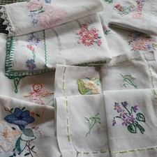 Vintage hand embroidered for sale Vintage hand embroidered for sale  PERTH