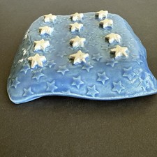 Art pottery square for sale  Red Oak