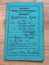 1930s ancient order for sale  IPSWICH
