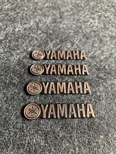 4 x Yamaha - Naklejka na głośniki Naklejka Audio - Aluminiowy emblemat, używany na sprzedaż  Wysyłka do Poland