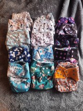 Reusable cloth diapers for sale  Shanks