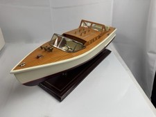 Usado, Vintage Berkeley Designs CHRIS CRAFT Cruiser barco modelo de madeira Boa Aparência comprar usado  Enviando para Brazil