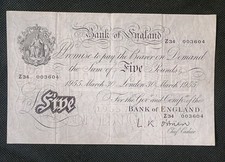 1955 white note for sale  HAYES