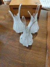 Tulipes lustre verre d'occasion  Gourdon