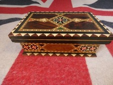 Chess set marquetry for sale  BRADFORD