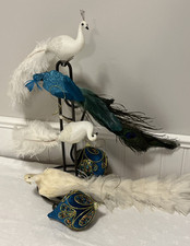 Peacock clip ornaments for sale  Fruitport